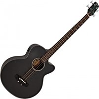 Read more about the article Electro Acoustic Bass Guitar by Gear4music Black