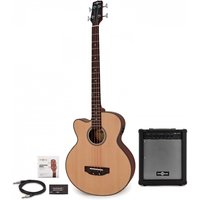 Electro Acoustic Bass Guitar + 35W Amp Pack Left Handed