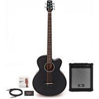 Read more about the article Electro Acoustic 5 String Bass Guitar + 35w Amp Pack Black