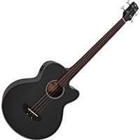 Read more about the article Electro Acoustic Fretless Bass Guitar by Gear4music Black