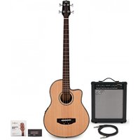 Roundback Electro Acoustic Bass Guitar + 35W Amp Pack