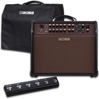Boss Acoustic Singer Pro Amplifier with Cover and Foot Controller