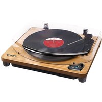 ION Audio Air LP Bluetooth Turntable with USB Conversion Wood