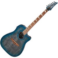 Ibanez Altstar Electro-Acoustic Blue Doom Burst High Gloss