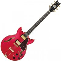 Ibanez AMH90 Artcore Expressionist Cherry Red Flat