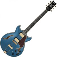 Ibanez AMH90 Artcore Expressionist Prussian Blue Metallic