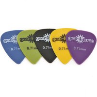 Nylon Guitar Picks by Gear4music Pack of 12 0.71mm