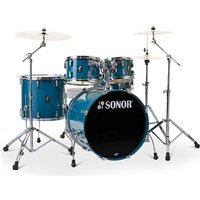 Sonor AQ1 20 5pc Drum Kit w/Hardware Caribbean Blue