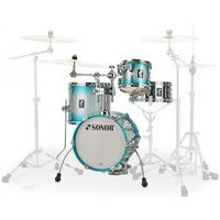 Sonor AQ2 Safari 4pc Shell Pack Aqua Silver Burst