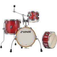 Sonor AQX 14 Micro Shell Pack Red Moon Sparkle - Ex Demo