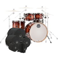 Mapex Armory 22 LA Fusion 5pc Shell Pack w/Bag Set Redwood Burst