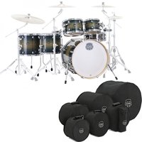 Mapex Armory 22 LA Fusion 6pc Shell Pack w/Bags Rainforest Burst