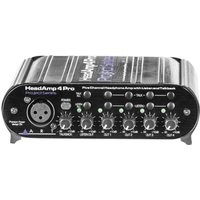 Art HeadAmp 4 Pro Five Channel Headphone Amplifier with Talkback