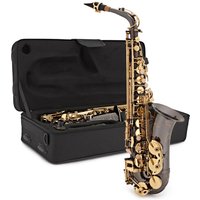 Alto Saxophone by Gear4music Black & Gold - Nearly New