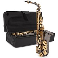 Read more about the article Alto Saxophone by Gear4music Black & Gold – Nearly New