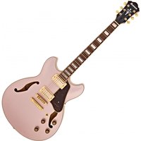 Ibanez AS73G Artcore Rose Gold Metallic Flat