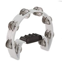 Read more about the article D-Shaped Tambourine by Gear4music White