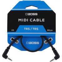 Boss BCC-1-3535 35mm TRS MIDI Cable 1ft/30cm
