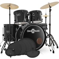 Read more about the article BDK-1plus Full Size Starter Drum Kit + Practice Pack Black