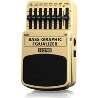 Read more about the article Behringer BEQ700 Bass Graphic EQ Pedal