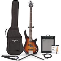 Read more about the article Chicago Bass Guitar + 35W Amp Pack Sunburst