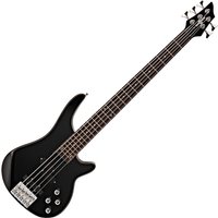 Chicago 5 String Bass Guitar by Gear4music Black