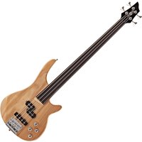 Read more about the article Chicago Fretless Bass Guitar by Gear4music Natural