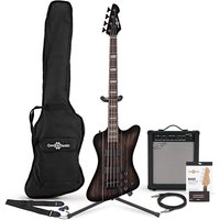 Read more about the article Harlem Z Bass Guitar + 35W Amp Pack Trans Black