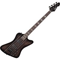 Harlem Z Bass Guitar by Gear4music Trans Black