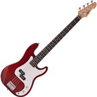 Read more about the article LA Bass Guitar by Gear4music Red
