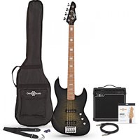 LA II Select Bass Guitar + Amp Pack Moss Burst