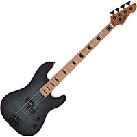 LA Select Bass Guitar by Gear4music Denim Burst