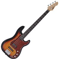 LA Select Bass Guitar by Gear4music Sunburst