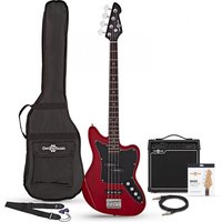 Read more about the article Seattle Bass Guitar + 15W Amp Pack Red Wine