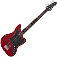 Seattle Bass Guitar by Gear4music Red