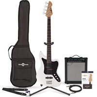 Seattle Bass Guitar + 35W Amp Pack White