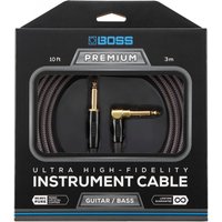 Boss BIC-P10A Premium Angled Instrument Cable 10ft/3m
