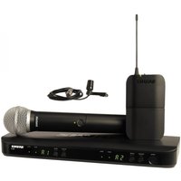 Shure BLX1288/CVL-H8E Dual Wireless System with PG58 and CLV