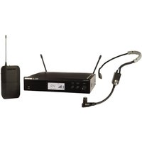 Shure BLX14R/SM35-S8 Rack Mount Wireless Headset System with SM35