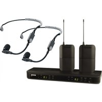 Shure BLX188/SM35-H8E Dual Wireless SM35 Headset System with 2x SM35