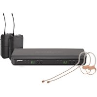 Shure BLX188E/MX53-S8 Dual Wireless Earset System with 2 x MX153