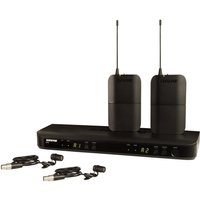 Shure BLX188E/W85-S8 Dual Wireless Lavalier System with 2 x WL185