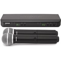 Read more about the article Shure BLX288/PG58-H8E Dual Wireless Handheld System with 2 x PG58
