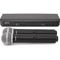 Shure BLX288/PG58-K3E Dual Handheld Wireless Microphone System