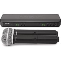 Read more about the article Shure BLX288/PG58-K3E Dual Handheld Wireless Microphone System