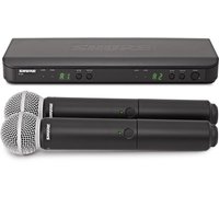 Read more about the article Shure BLX288/SM58-T11 Dual Handheld Wireless Microphone System