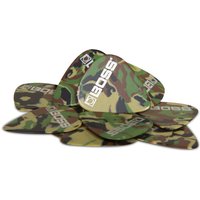 Boss Celluloid Pick Heavy 12 Pack Camo