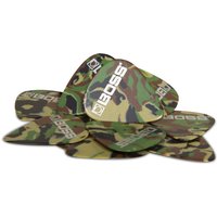 Read more about the article Boss Celluloid Pick Medium 12 Pack Camo