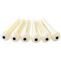 Guitarworks Bridge Pin Pack of 6 Ivory