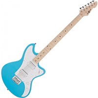 Seattle Baritone Guitar by Gear4music Sky Blue